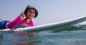 Family surf camp in Costa Rica